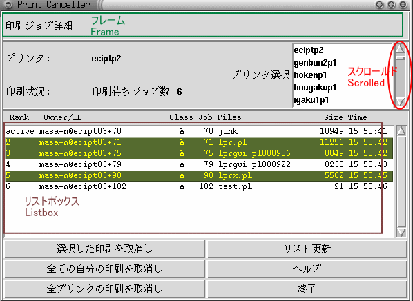 Perl Tk Label Font Size